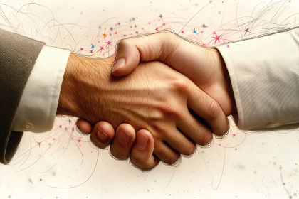 Handshake Agreement Sketch