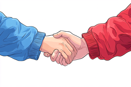 Handshake Illustration