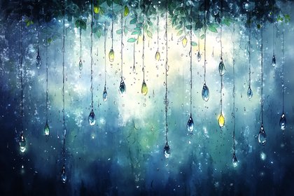 Hanging Dew Drops