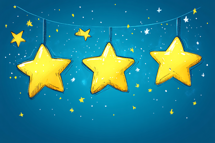 Hanging Stars Decoration