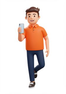 3D Man Phone