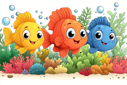Happy Fish Friends