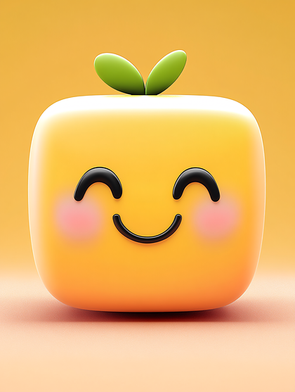 Happy Fruit Emoji
