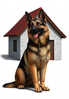 german-shepherd-house