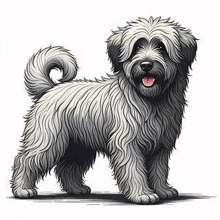 shaggy terrier dog