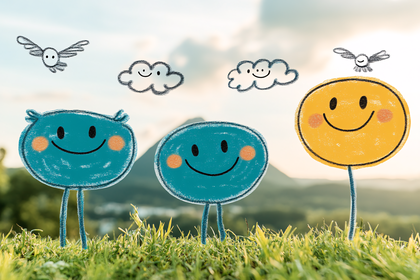 Happy Smiley Characters