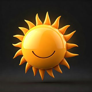 Smiling Sun Icon