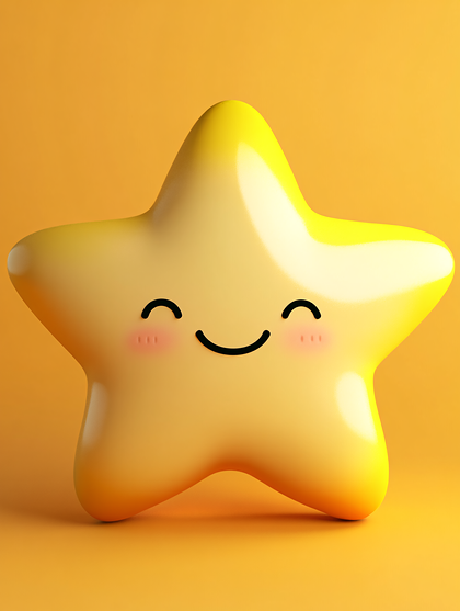 Happy Star Emoji