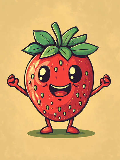 Happy Strawberry