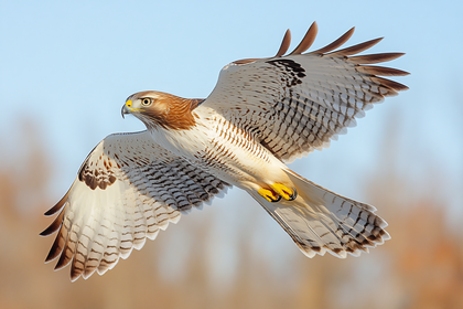 Hawk In Flight