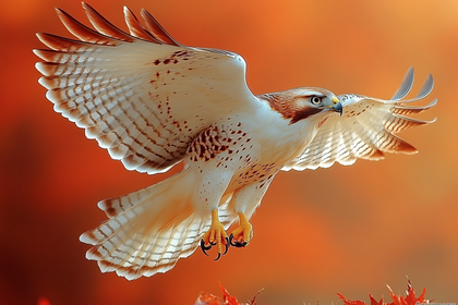 Hawk In Flight