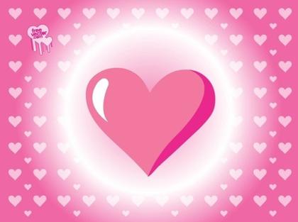 Heart Pattern Free Vector