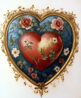 Heart with Roses