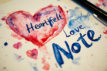 Heartfelt Love Note