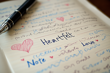 Heartfelt Note
