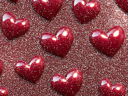 Hearts Red