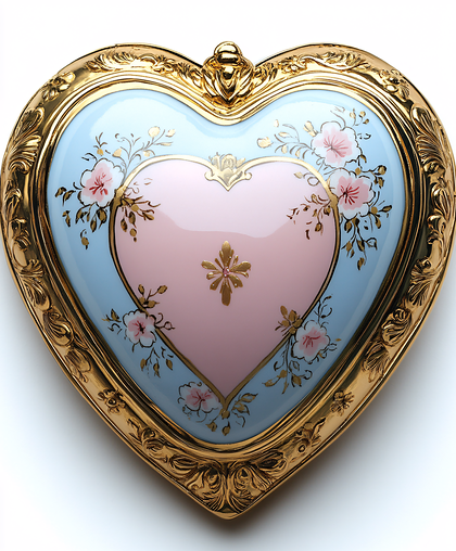 Heart-Shaped Jewelry Box