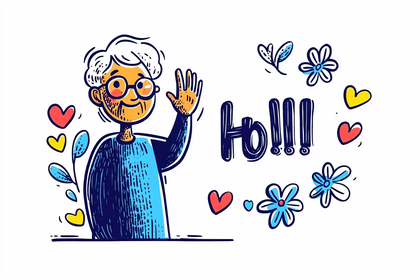 Hello from Grandma