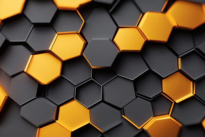 Hexagon Grid Pattern