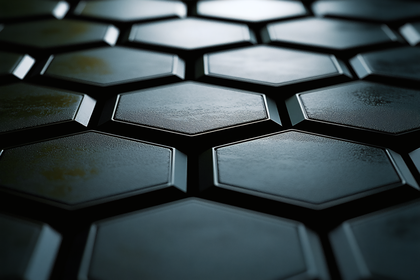 Hexagonal Grid Pattern