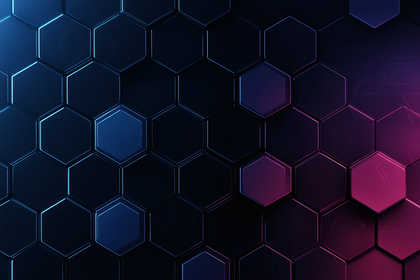 Hexagonal Spectrum Gradient