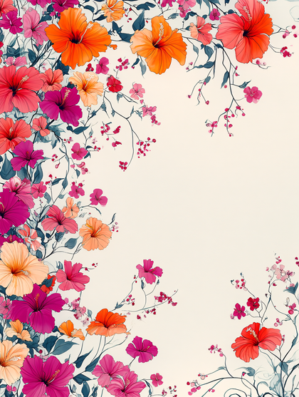Hibiscus Bloom Floral Arrangement