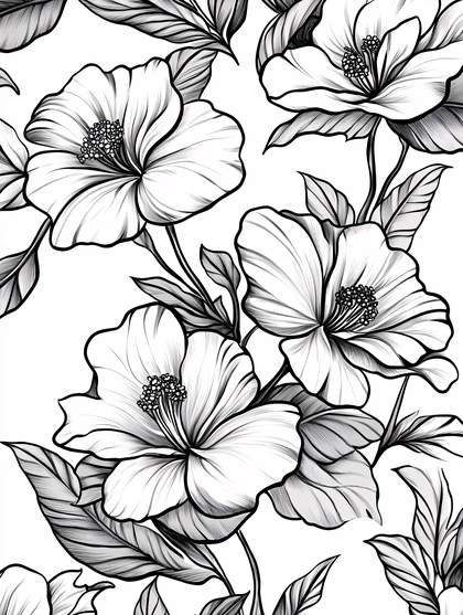Hibiscus Pattern