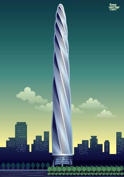 High Rise Free Vector