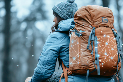 Hiker with Backpack