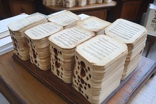 Hole Punched Manuscripts