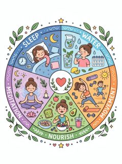 wellness lifestyle wheel
