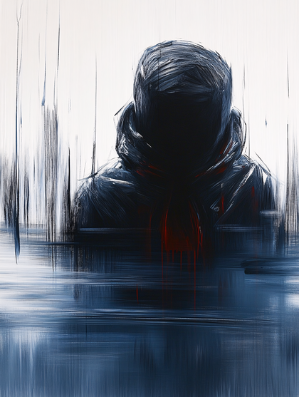 Hooded Figure in Shadow