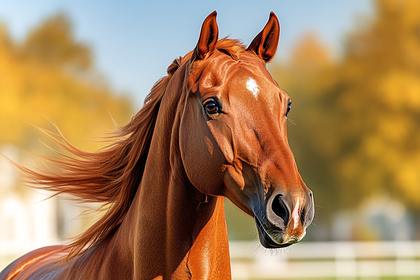 Horse Head Close-Up