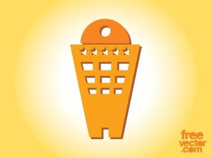 Hotel Icon Free Vector