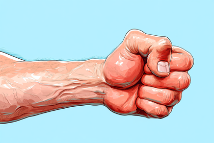 Human Fist Punching
