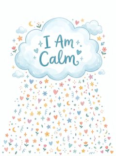 calm cloud illustration