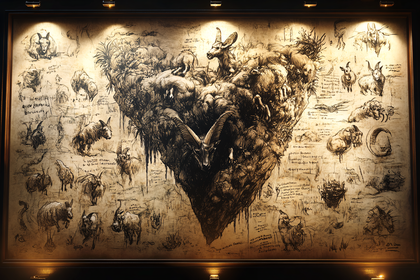Ibex Heart Sketch