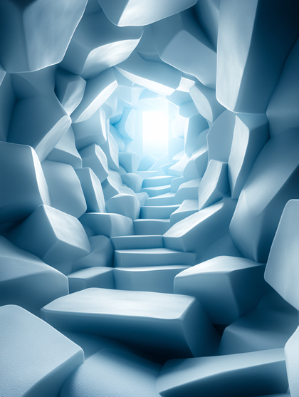 Ice Cave Passage