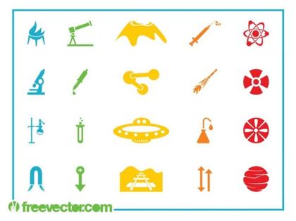 Icon Set Free Vector