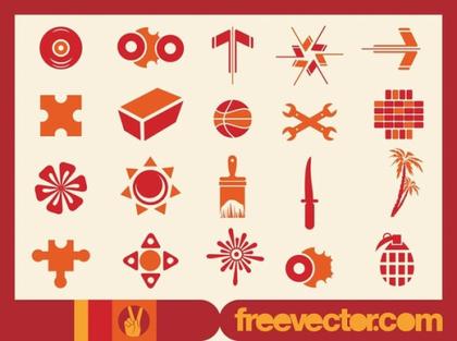 Icons Free Vector