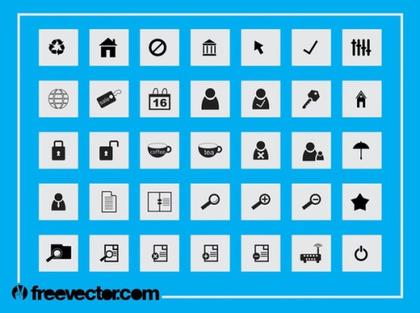 Icons Pack Free Vector