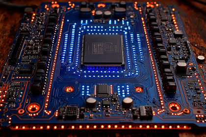 Illuminated Circuit Board