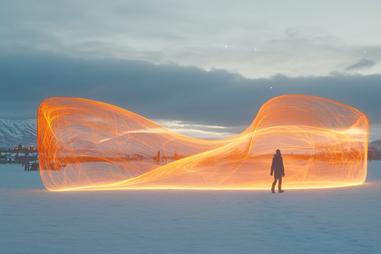 Illuminated Light Structure