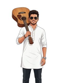 man with guitar