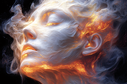 Incandescent Ethereal Face