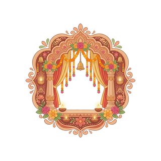 festive diwali frame