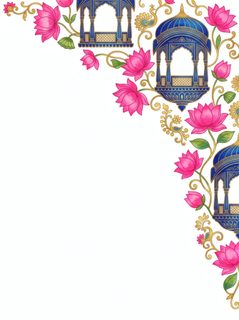 lotus-lantern-border