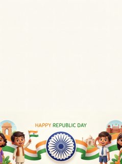 republic day template