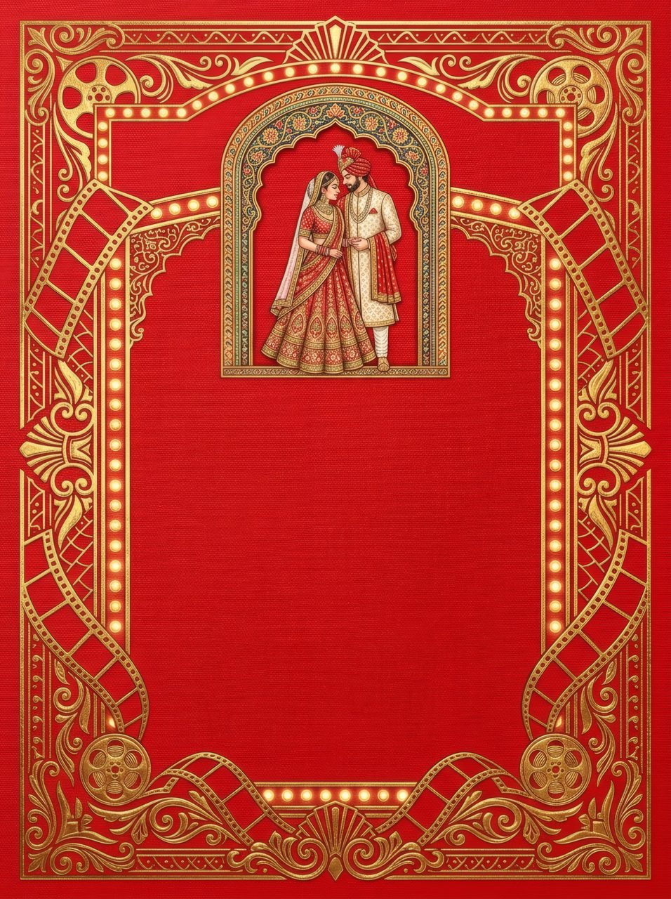 indian wedding invitation