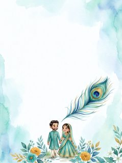 indian wedding invitation